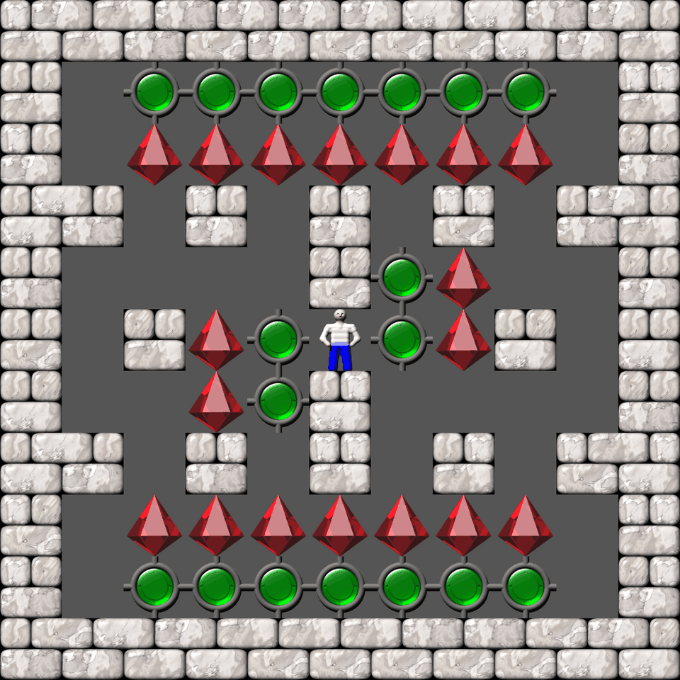 Sokoban Chrysalis Collection 8 level 34